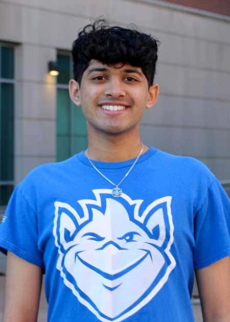 A headshot of Areeb Hasan