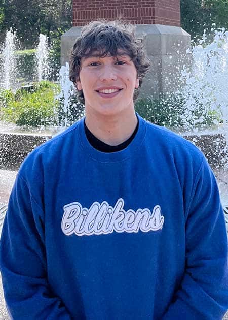 A headshot of Dominic Parsi