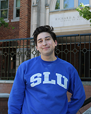 Headshot of student leader Damien Davis