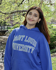 Headshot of student leader Noora Issa