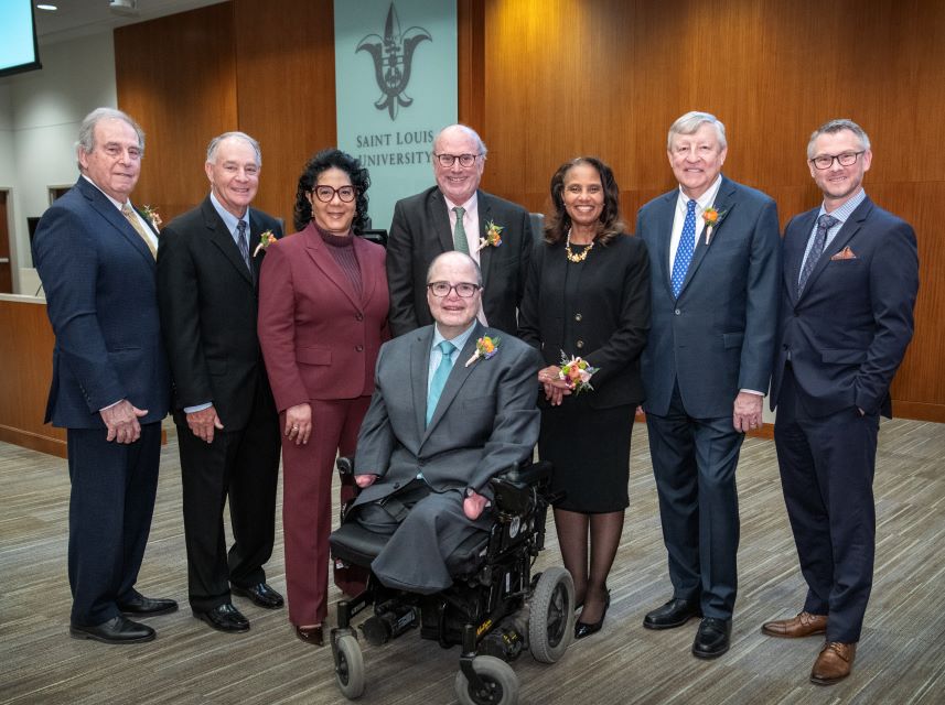 2024 Order of the Fleur de Lis Honorees with Dean Johnson