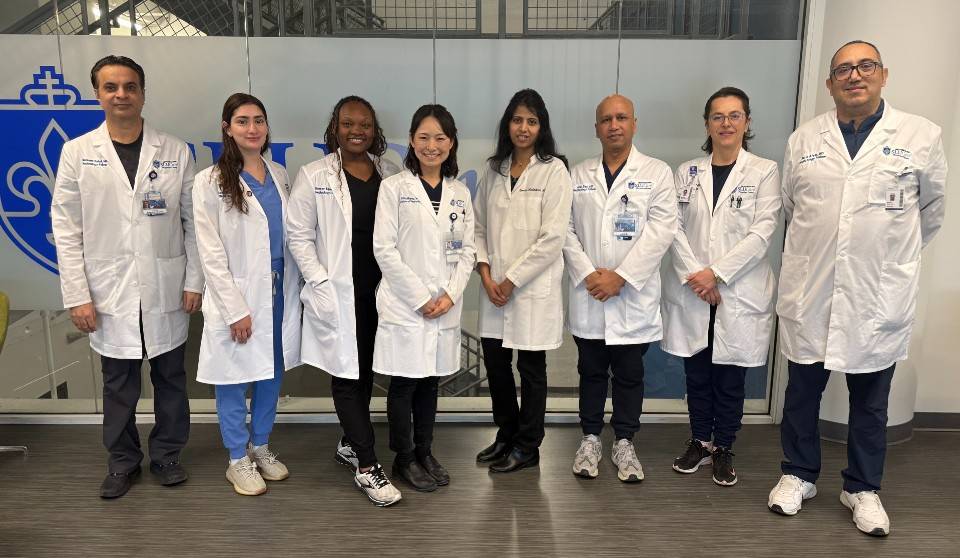 A group photo of SLU's Nephrology faculty.