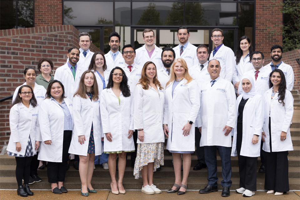 Faculty and residents of the neurology residency program 2024