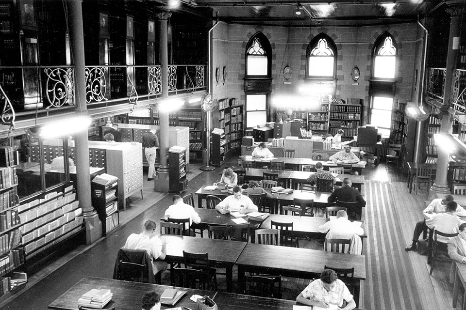 Pere Marquette Gallery as SLU's Original Library