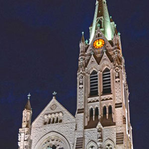 St. Francis Xavier College Church as it stands today.